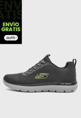 Tenis Running SKECHERS Summits Eckler Negro Skechers