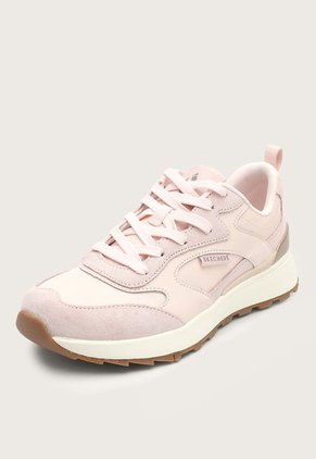Tenis Lifestyle Palo Rosa-Beige-Oro Rosa Skechers Sunny Street-Sunshine Steps