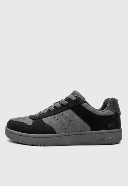 Tenis Lifestyle SKECHERS Quick Street - Retro Smooth Gris