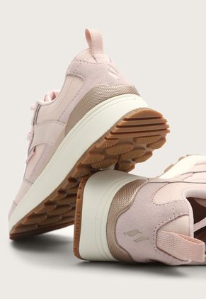 Tenis Lifestyle Palo Rosa-Beige-Oro Rosa Skechers Sunny Street-Sunshine Steps