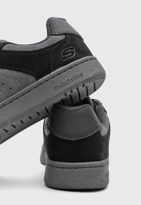 Tenis Lifestyle SKECHERS Quick Street - Retro Smooth Gris