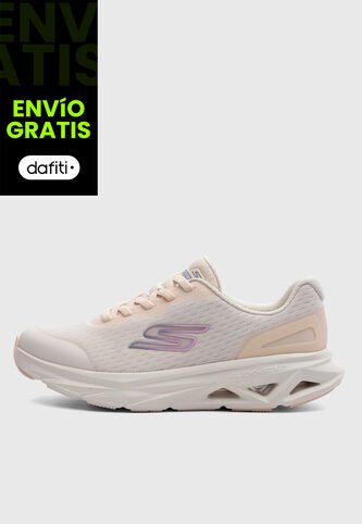 Tenis Running  SKECHERS Glide-Step Vortex Beige Skechers