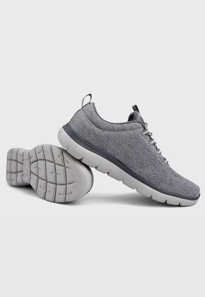 Tenis Training Gris-Blanco Skechers Summits - Louvin