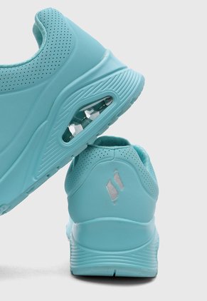 Tenis Lifestyle SKECHERS Uno Gen1 - Neon Glow Turquesa