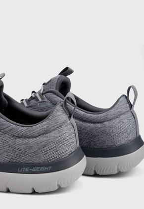 Tenis Training Gris-Blanco Skechers Summits - Louvin