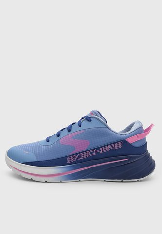 Tenis Lifestyle Skechers Wave 92 Imara Breeze Azul Skechers