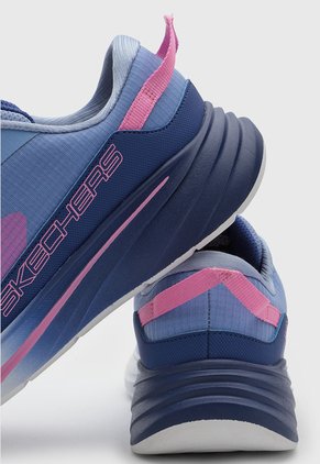 Tenis Lifestyle Skechers Wave 92 Imara Breeze Azul