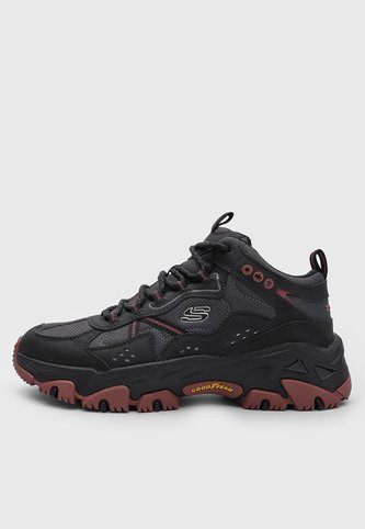 Tenis Lifestyle Skechers  D'Lites Hike  Negro Skechers