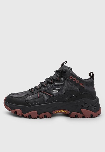 Tenis Lifestyle Skechers  D'Lites Hike  Negro