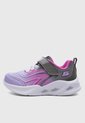Tenis Lifestyle SKECHERS Sola Glow - Color Breeze Lila de Skechers