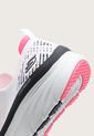 Tenis Walking Blanco-Magenta Neón-Negro Skechers D'Lux Walker-Star Stunner de Skechers