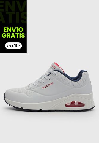 Tenis Lifestyle  SKECHERS Uno Stand On Air Blanco Skechers