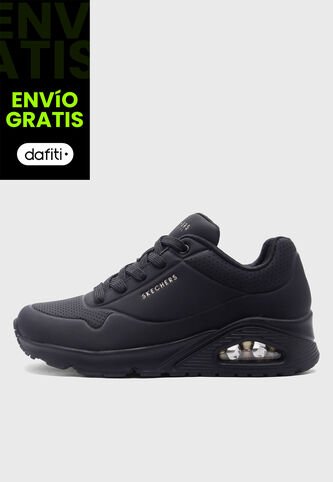 Tenis Lifestyle  SKECHERS Uno Stand On Air Negro Skechers