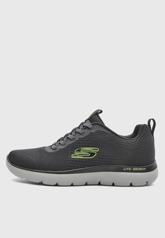 Tenis Lifestyle SKECHERS Summits Eckler Negro Skechers