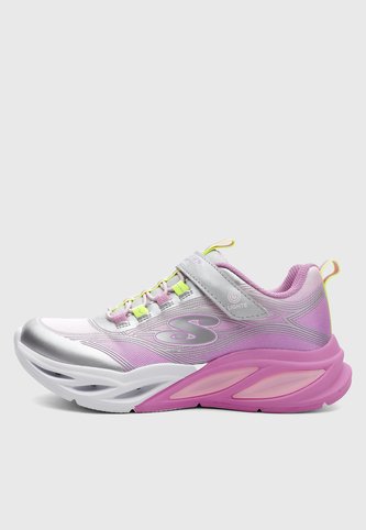 Tenis Lifestyle SKECHERS Cosmic Glow Plateado Skechers