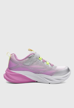 Tenis Lifestyle SKECHERS Cosmic Glow Plateado