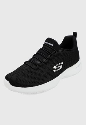 Tenis Training Negro-Blanco Skechers Dynamight