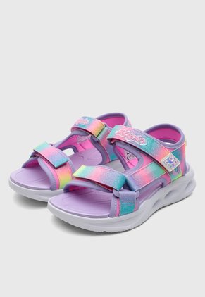 Sandalias SKECHERS Sola Glow - Rainbow Rizz Multicolor