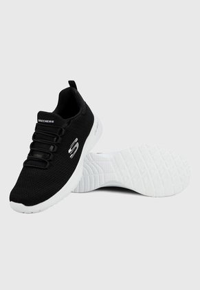 Tenis Training Negro-Blanco Skechers Dynamight