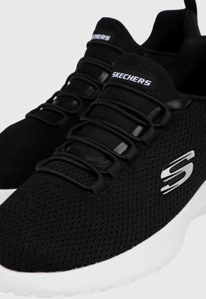 Tenis Training Negro-Blanco Skechers Dynamight