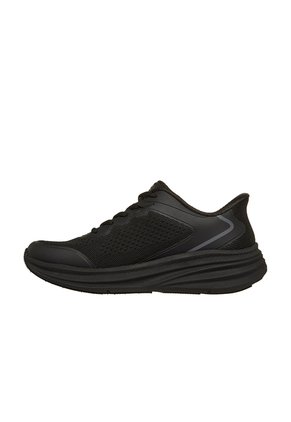Tenis Skechers  Mujer Slip-Ins Fly Knit Bungee  - Negro