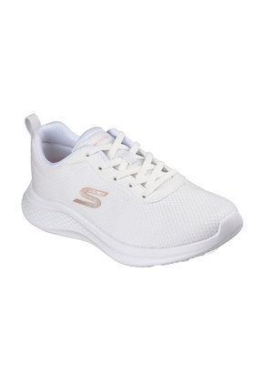 Tenis Skechers  Mujer Breathable Monomesh Lace  - Blanco