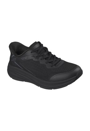 Tenis Skechers  Mujer Slip-Ins Fly Knit Bungee  - Negro