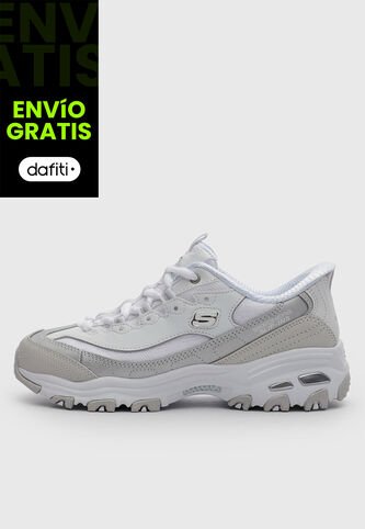 Tenis Lifestyle  SKECHERS D'lites  Blanco Skechers