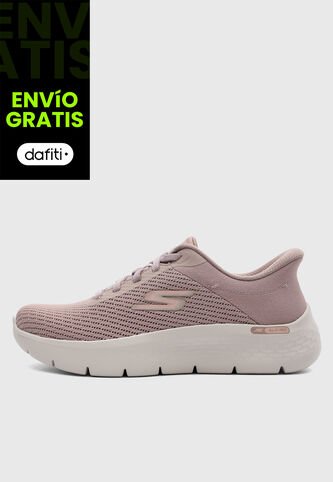 Tenis Walking  SKECHERS Go Walk Flex Taupe Skechers