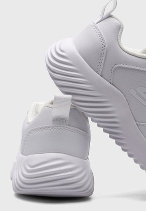 Tenis Colegiales Blanco Skechers Bounder