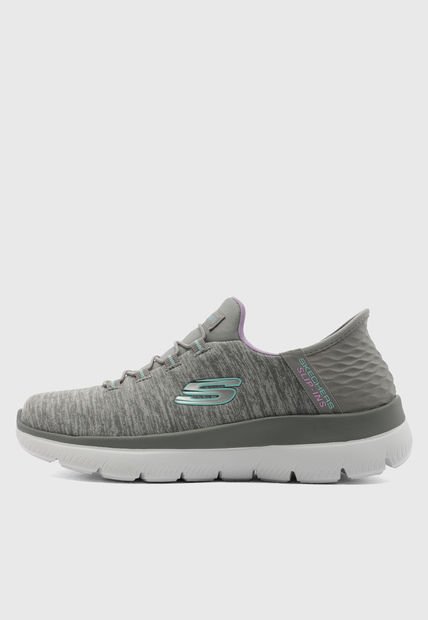 Tenis Lifestyle Gris-Blanco SKECHERS Summits-Dazzling Haze