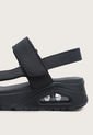 Sandalia Tacón Corrido Negro Skechers de Skechers