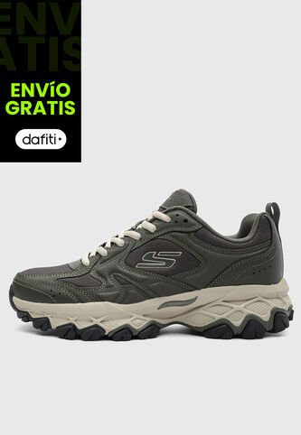 Tenis Outdoor SKECHERS Arch Fit Akhidime - Rindge Verde Oliva Skechers