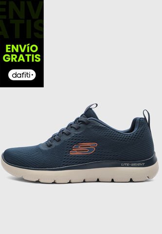 Tenis Lifestyle SKECHERS Summits - Eckler Azul Skechers