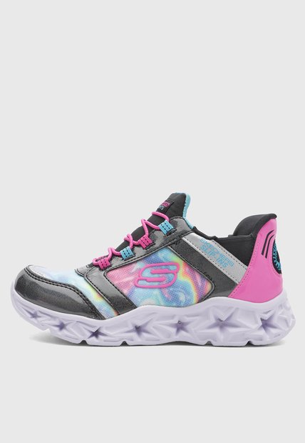 Tenis Lifestyle SKECHERS Galaxy Lights - Tiedye Takeoff Multicolor