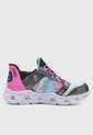 Tenis Lifestyle SKECHERS Galaxy Lights - Tiedye Takeoff Multicolor de Skechers