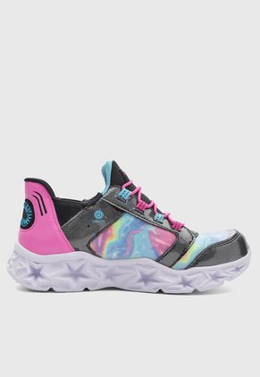 Tenis Lifestyle SKECHERS Galaxy Lights - Tiedye Takeoff Multicolor