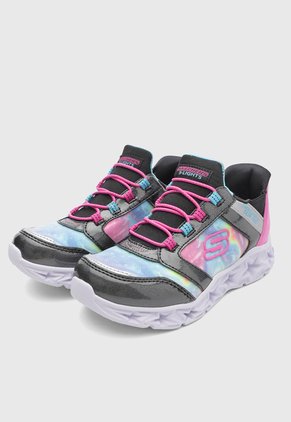 Tenis Lifestyle SKECHERS Galaxy Lights - Tiedye Takeoff Multicolor