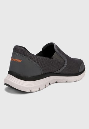 Tenis Lifestyle Gris-Naranja Skechers Flex Advantage 4.0 - Tuscan