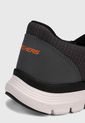Tenis Lifestyle Gris-Naranja Skechers Flex Advantage 4.0 - Tuscan de Skechers
