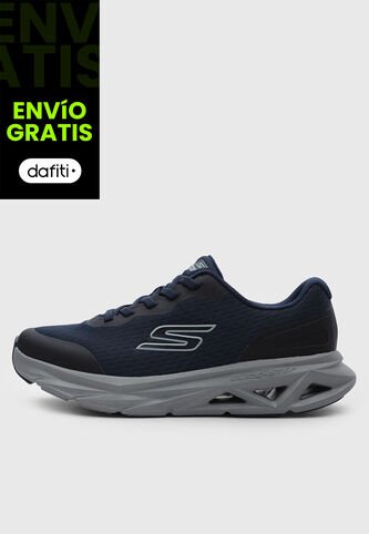 Tenis Running SKECHERS Glide-Step Vortex Azul Skechers