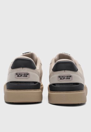 Tenis Lifestyle SKECHERS Slip ins Owen Taupe