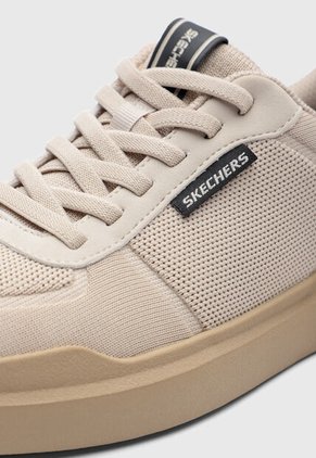 Tenis Lifestyle SKECHERS Slip ins Owen Taupe