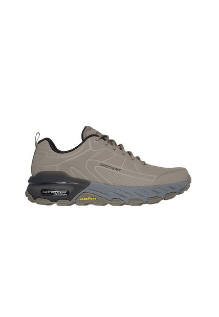 SKECHERS TENIS MAX PROTECT LIFE STYLE HOMBRE CAFE 