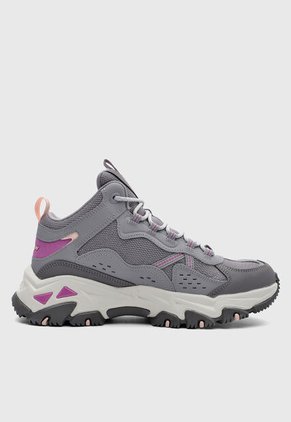 Tenis Senderismo SKECHERS D'lites Gris