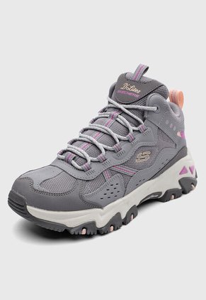 Tenis Senderismo SKECHERS D'lites Gris