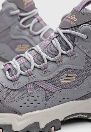 Tenis Senderismo SKECHERS D'lites Gris