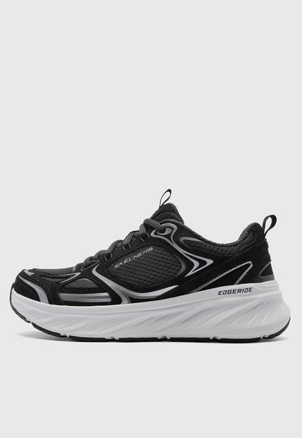 Tenis SKECHERS Sport Edgeride - Silver Eclipse Negro