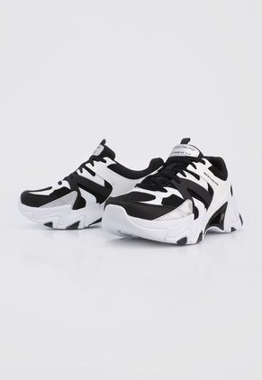 Tenis Lifestyle Negro-Blanco Skechers Stamina V3