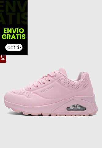 Tenis Lifestyle SKECHERS Uno Gen1 - Frosty Kicks Rosa Skechers